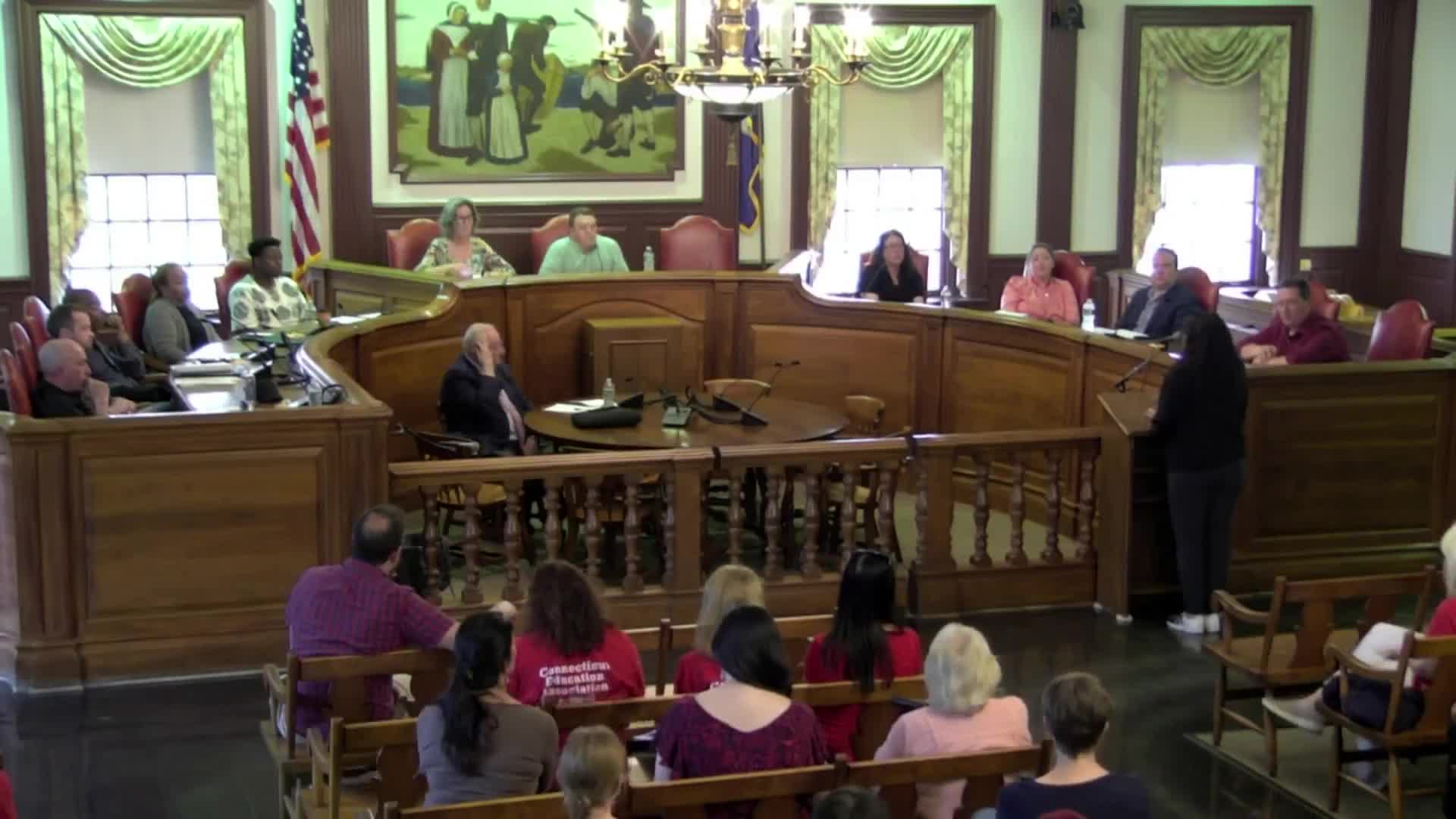 Stratford parents demand full 6.69% school budget increase at town meeting