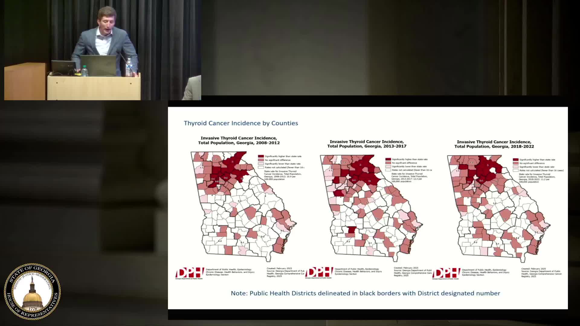 Dr. Lin initiates research on rising thyroid cancer rates in Northeast Georgia