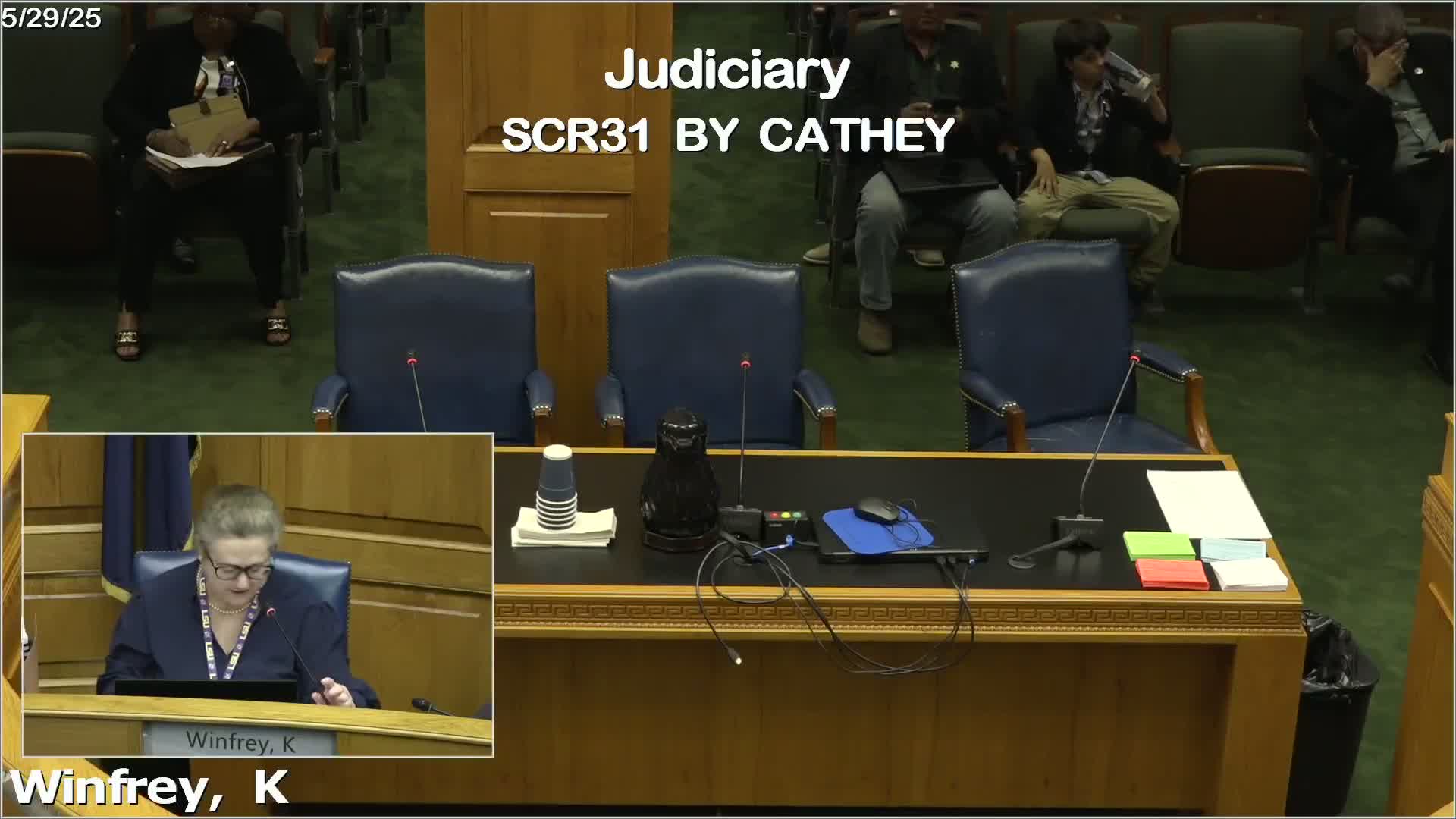 Representative Carter urges Louisiana Supreme Court to restrict judges from political events