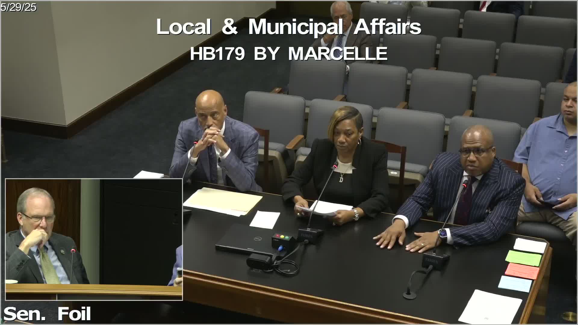 Senator Miller proposes amendment on union representation in transit board appointments
