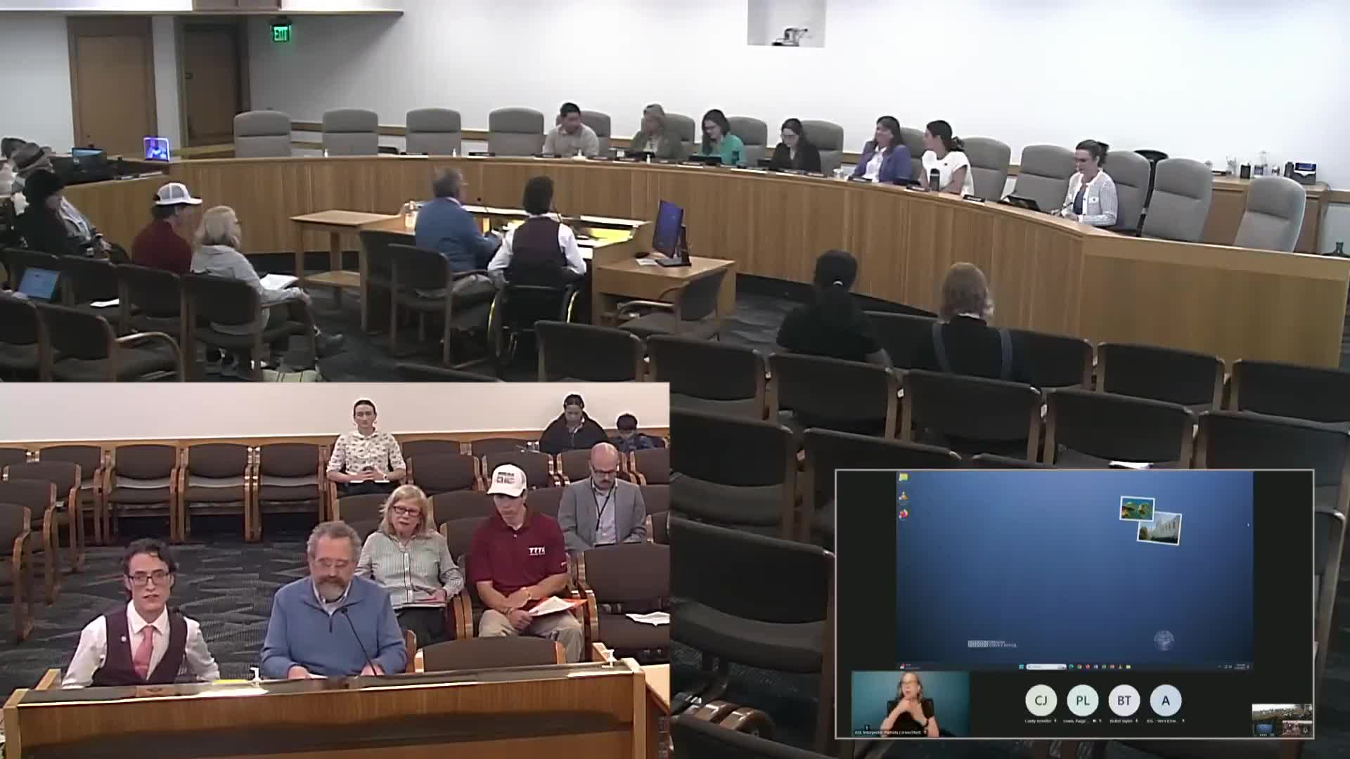 Paige Lewis details Washington's Health and Wellness program updates to committee