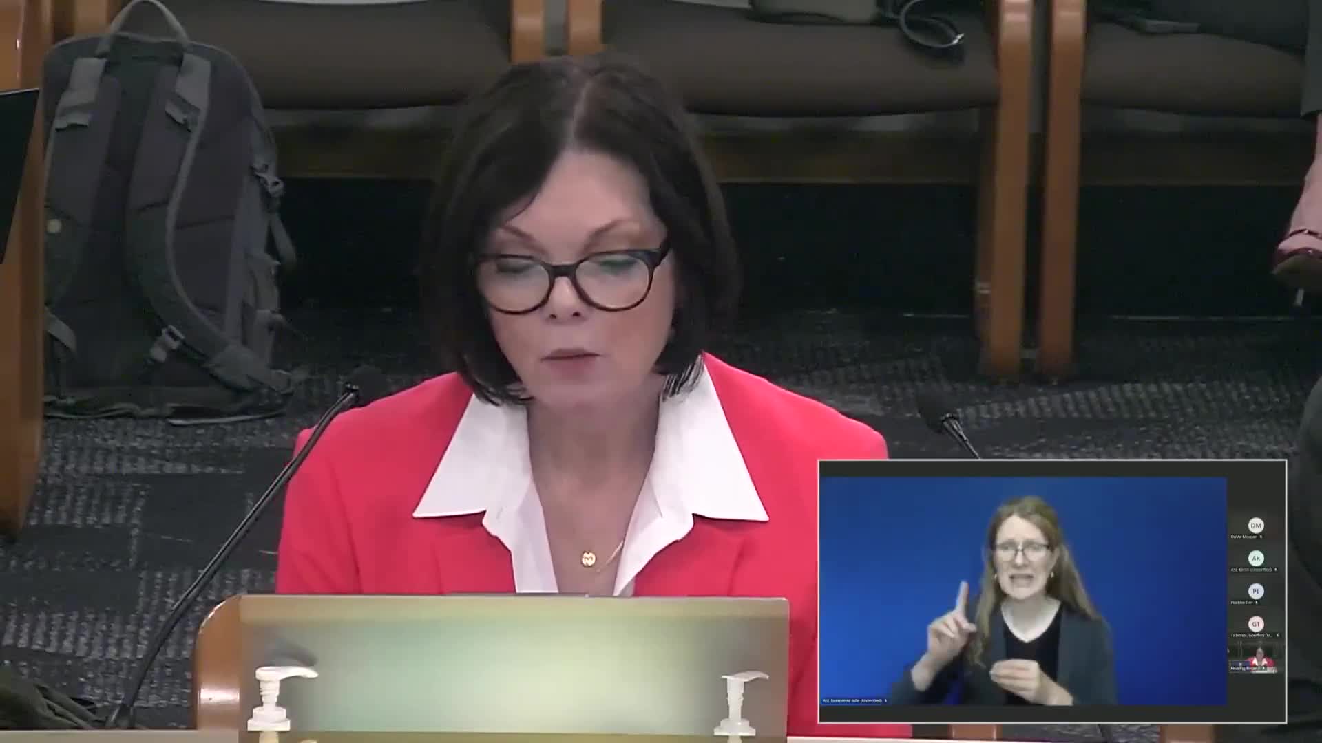 Chad Darby critiques Oregon's air quality permitting inefficiencies in legislative testimony