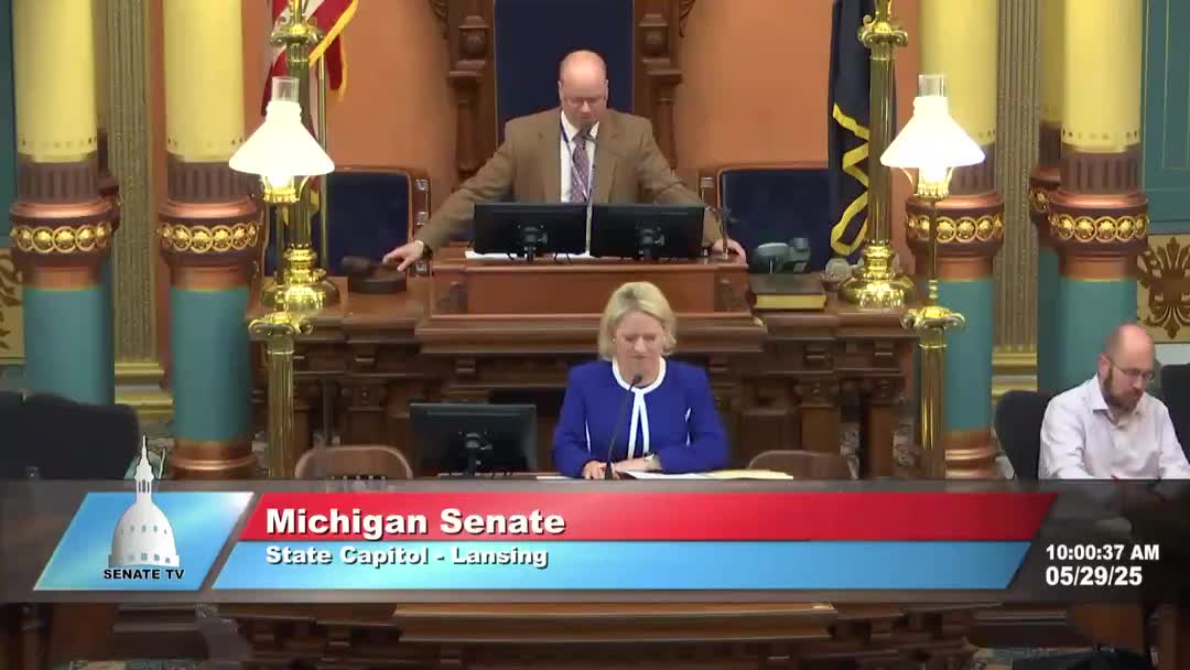 Michigan Senate discusses multiple bills including law enforcement and tax amendments