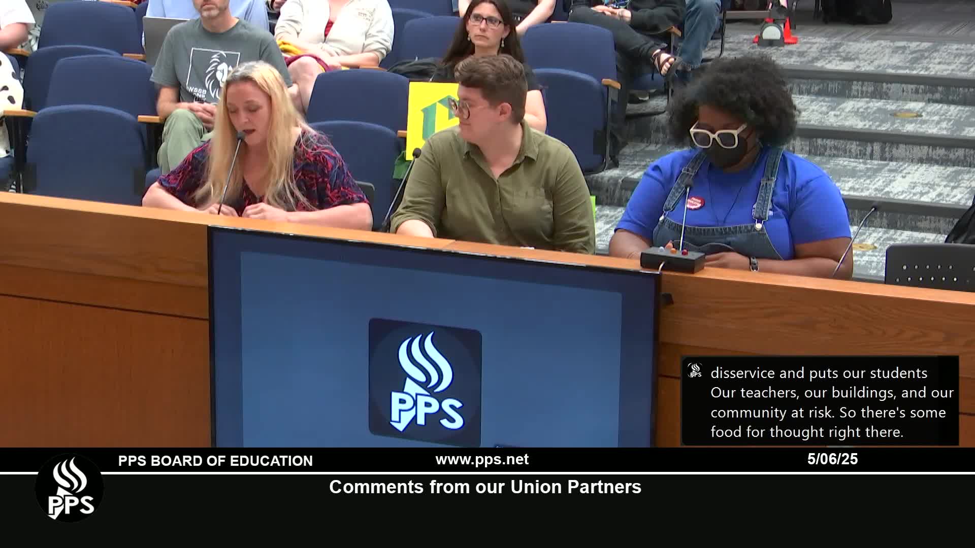 DCU advocates for maintenance crew voices during Portland Public Schools facility transition