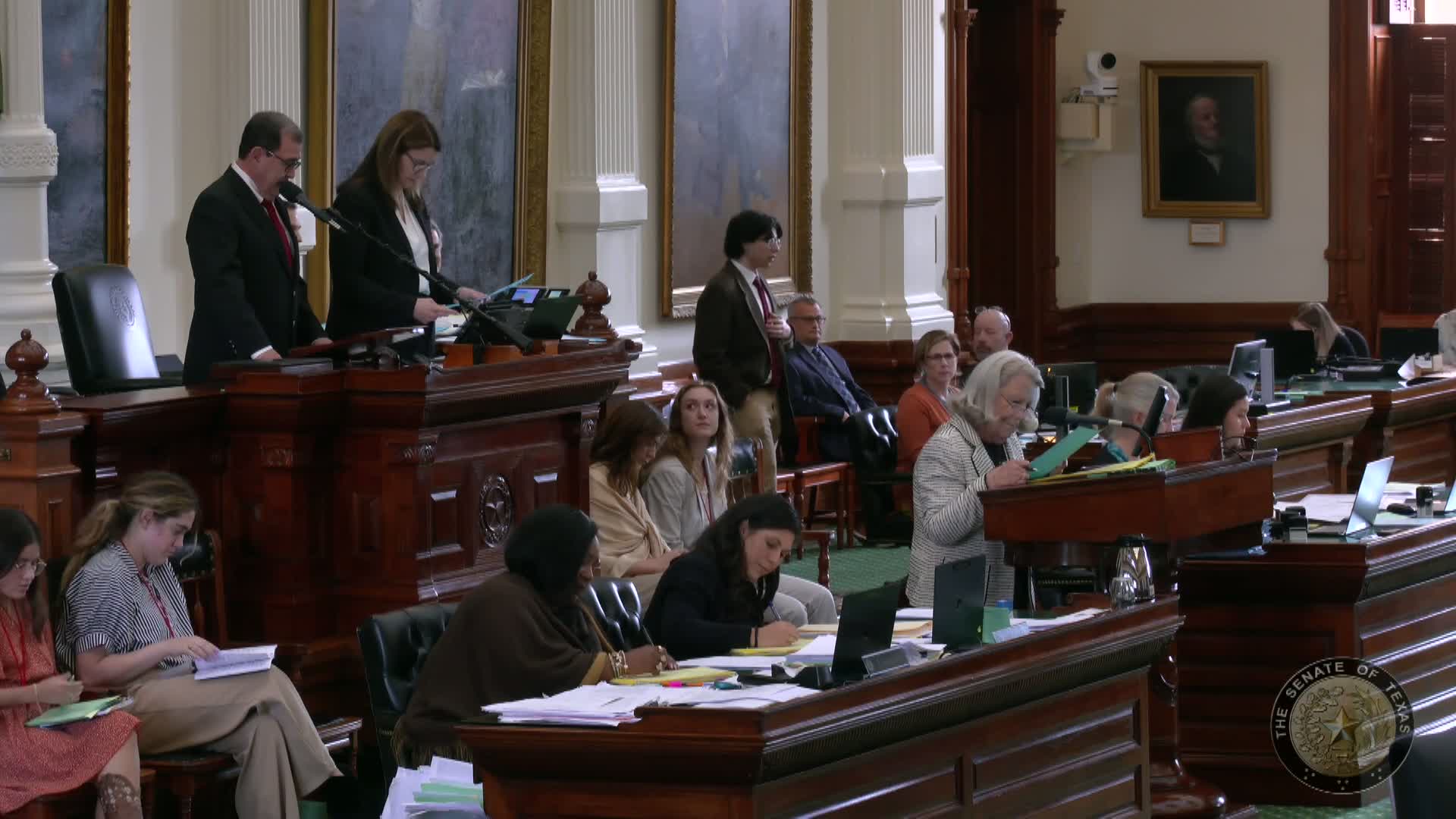 Senator Bettencourt initiates multiple conference committees on key Senate bills