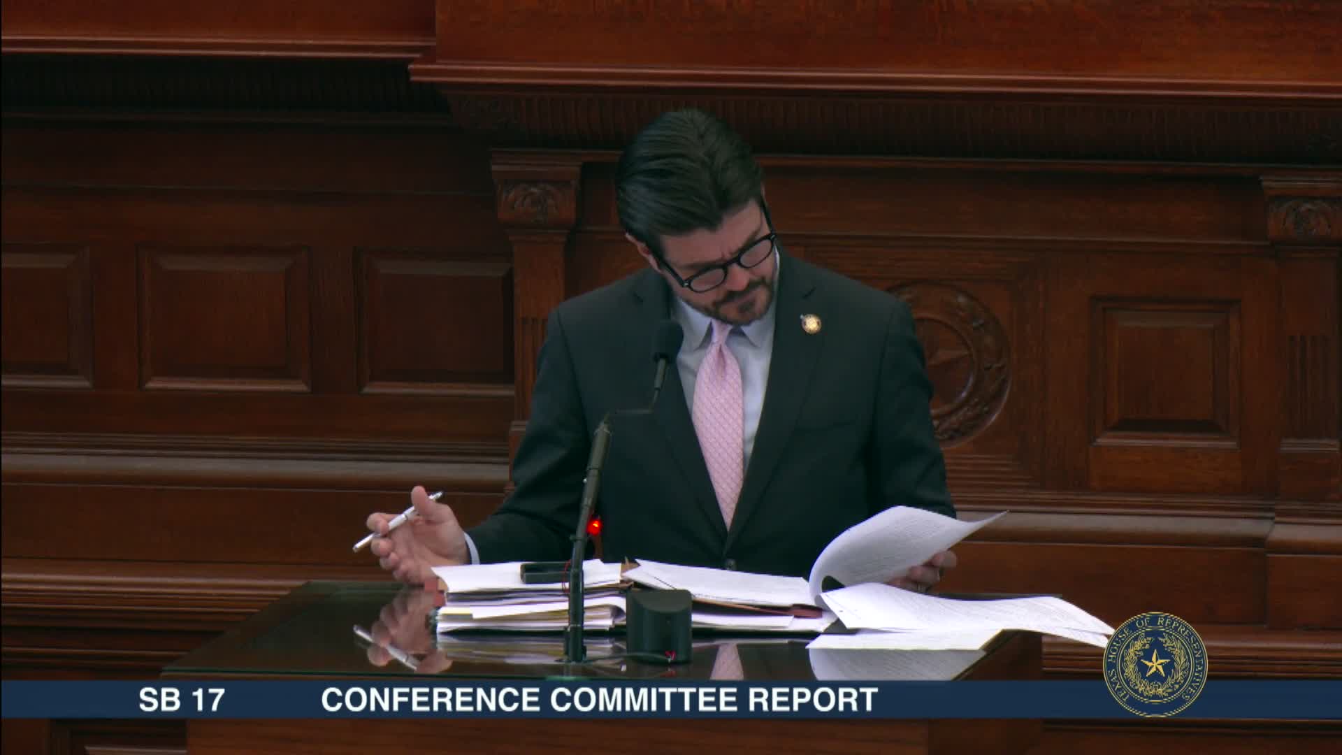 Texas House adopts five conference committee reports including school safety enhancements