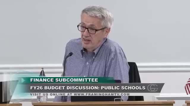 Framingham Parks & Recreation seeks level operating funding; requests small capital for arena scoreboard and landscaping trailers