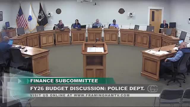Framingham police chief urges multi‑year officer hires; overtime and training cited as drivers