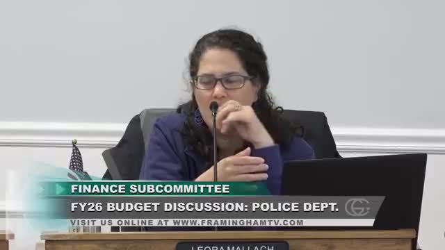 Framingham Police Chief outlines staffing challenges and community policing efforts