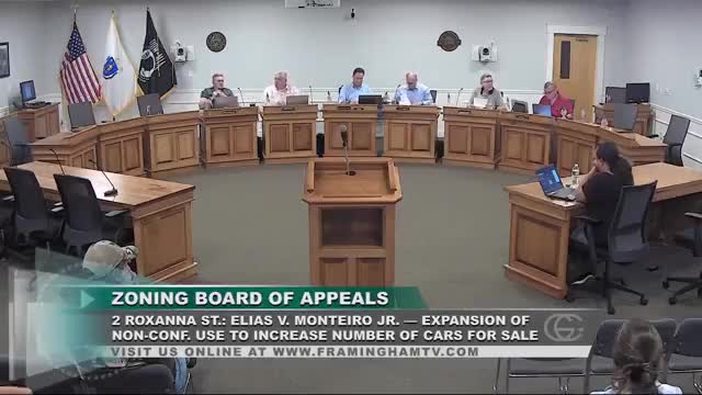 ZBA approves expanded parking at 2 Roxanna Street with landscaping and paving conditions