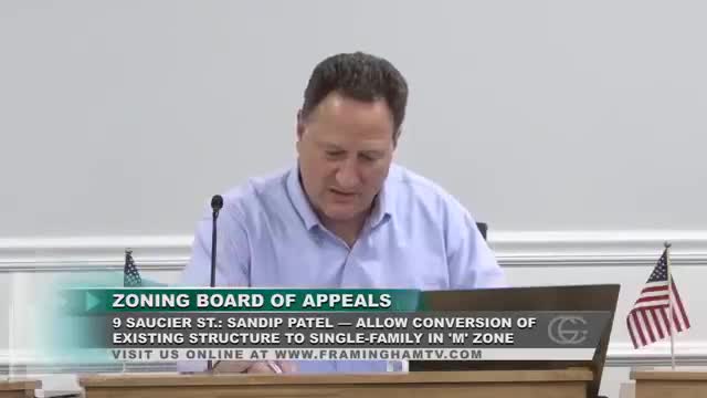 ZBA grants use variance to convert former office at 9 Saucier Street to single-family home