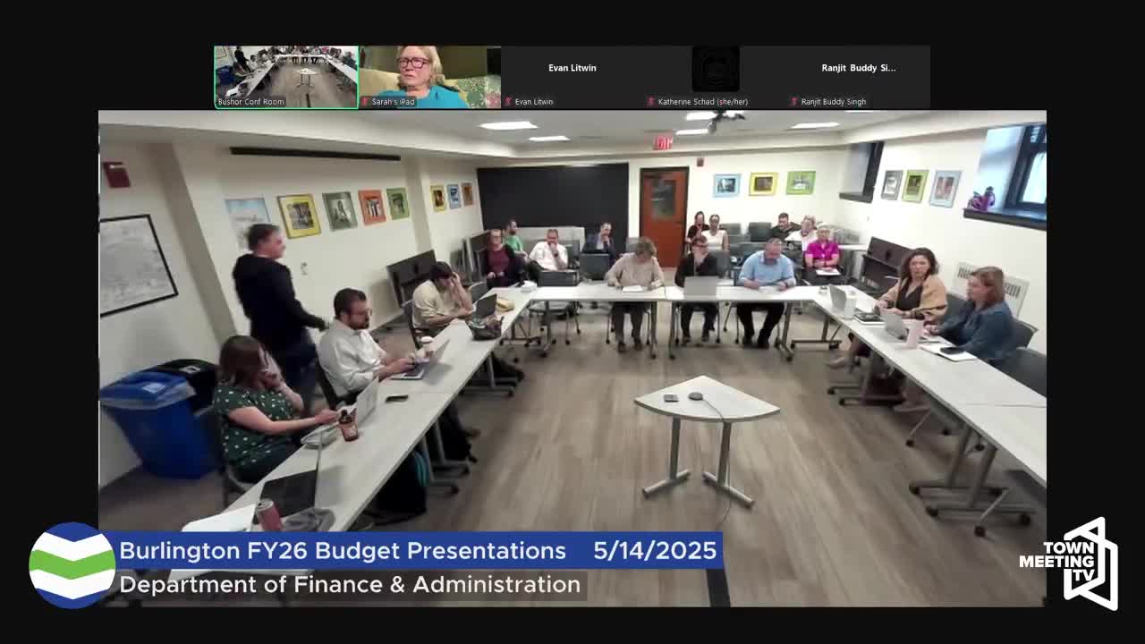 City presents proposed Department of Finance & Administration consolidation ahead of formal vote