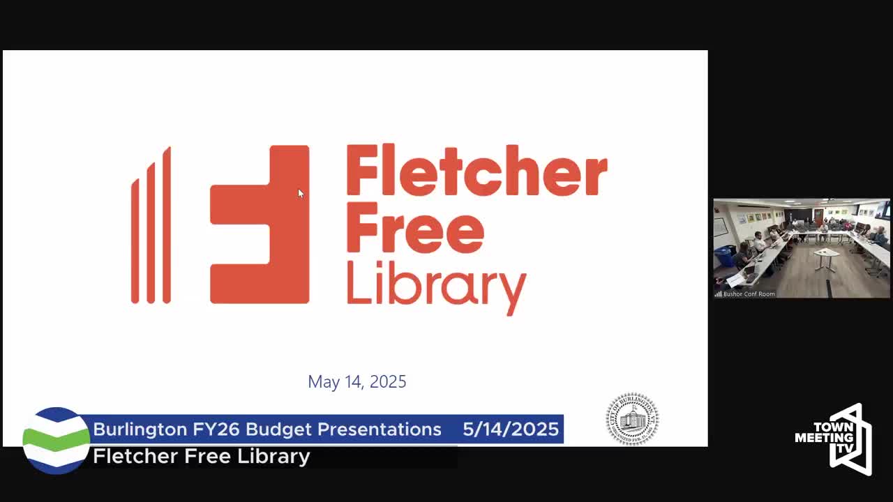 Fletcher Free Library says two part‑time positions were cut; security and outreach roles continue