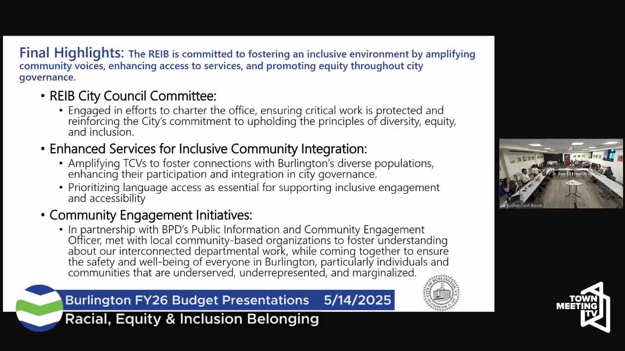 Racial Equity office budgeted as permanent city function; empowerment grant to sunset