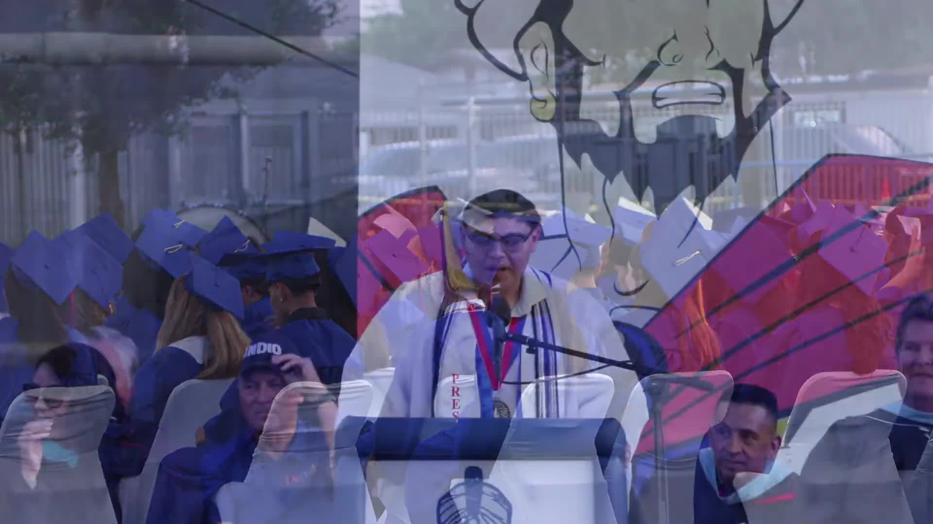 Indio High School celebrates 64th commencement with special guests and awards