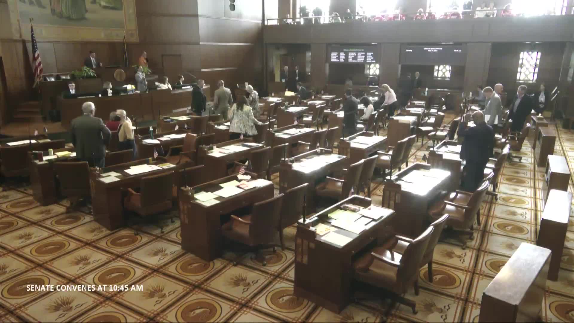 Senate Session Welcomes Pastor Lawler and East County Rising Community Leaders
