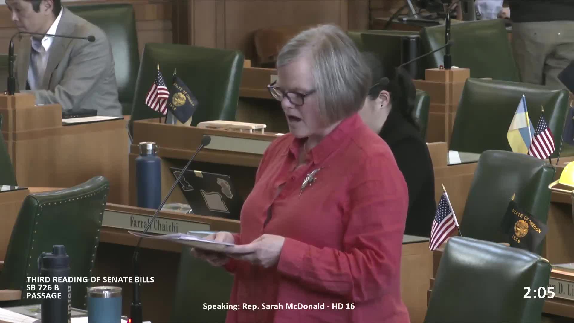 Oregon lawmakers debate Senate Bill 726 on drone monitoring for methane emissions