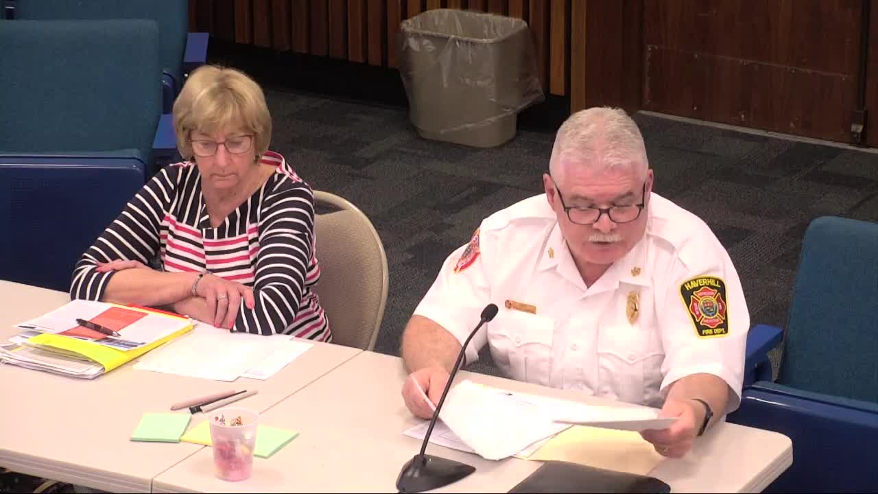 Haverhill Fire Department addresses overtime budget and increased call responses