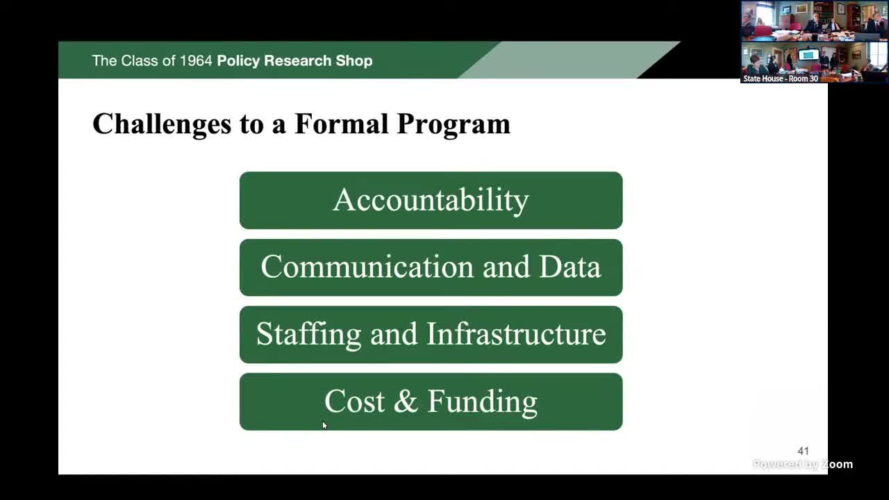 Vermont stakeholders propose community-based solutions for mental health and criminal justice integration