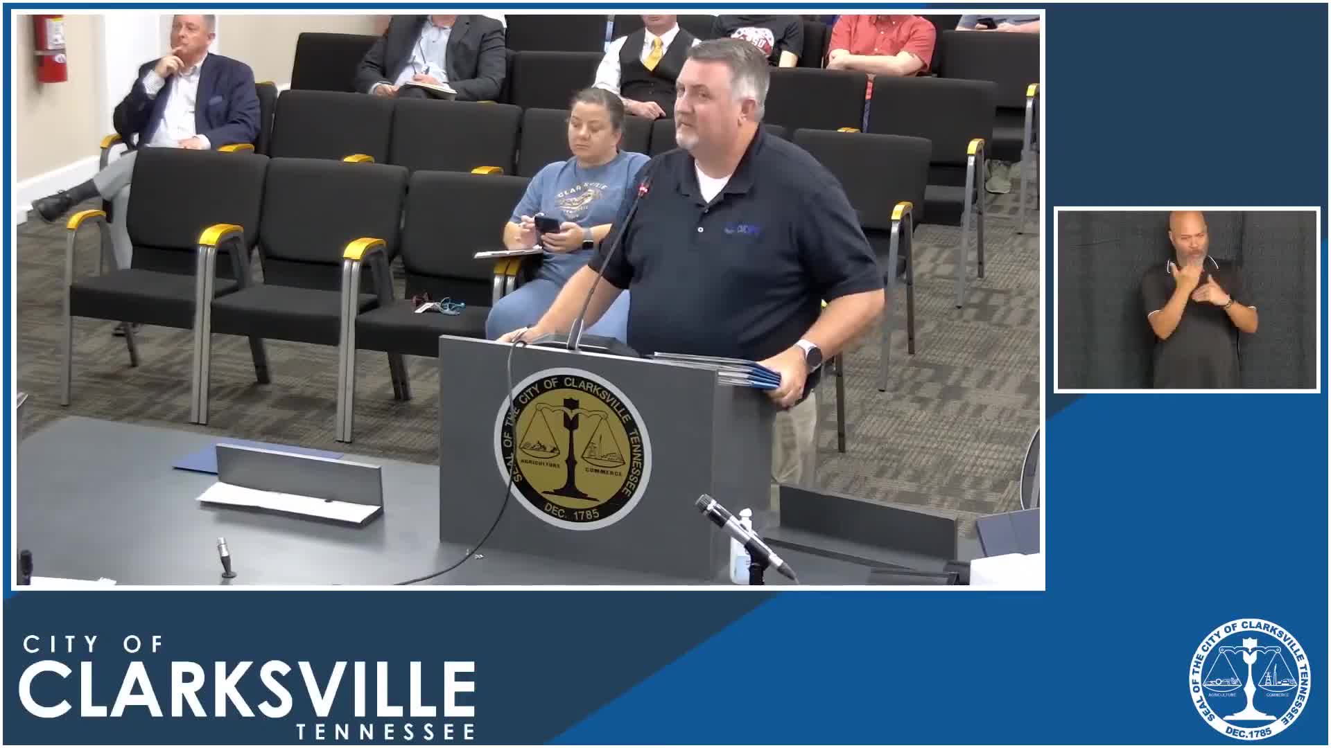 Clarksville City Council approves key ordinances on zoning and finance matters