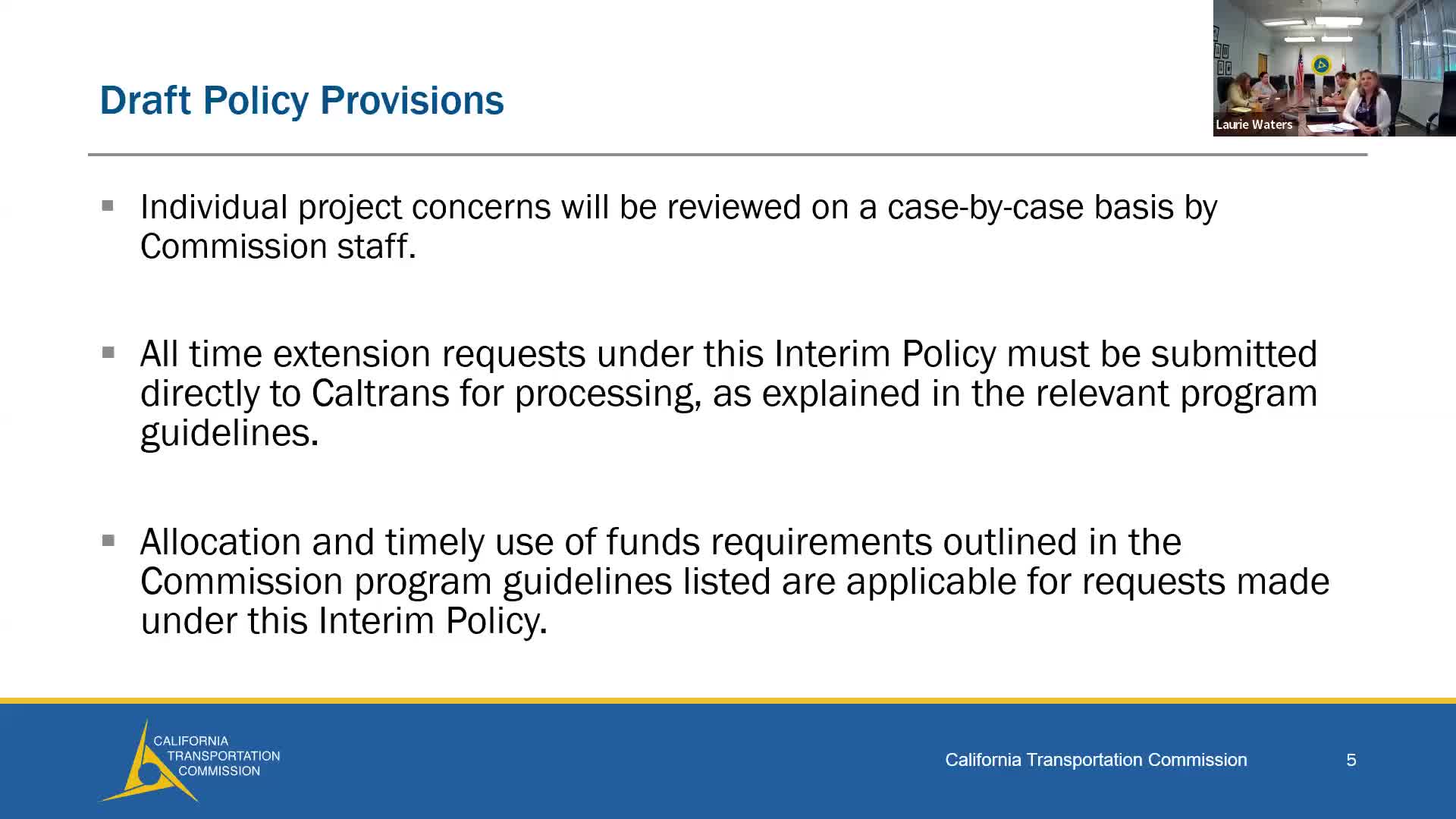 Caltrans outlines new time extension policy for wildfire-related project delays