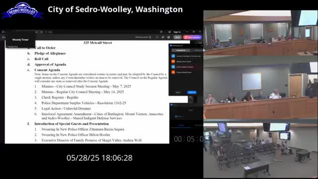 Family Promise reveals Skagit County homelessness data and funding impact to Cedar Woolley council