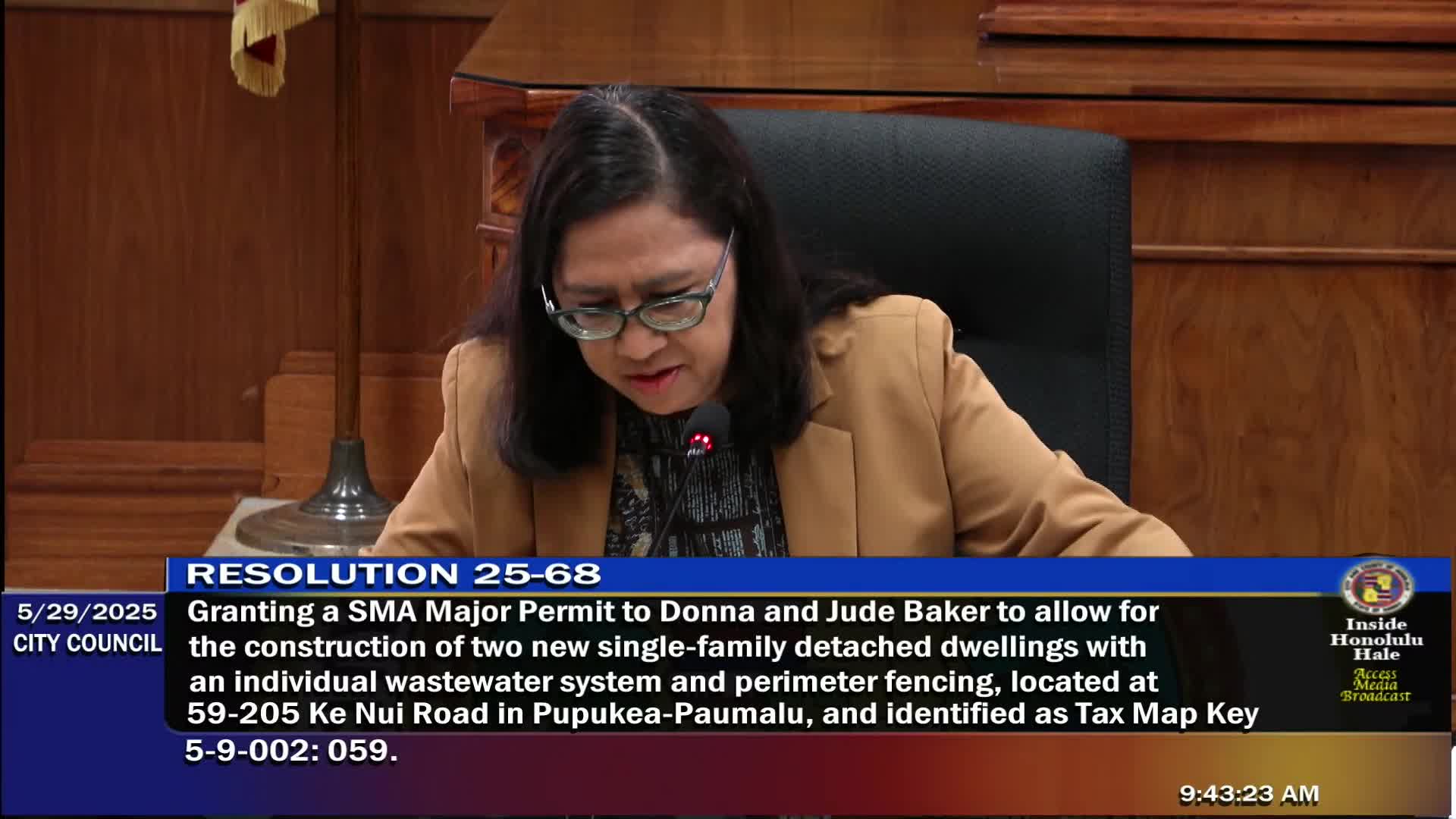 Pupukea Council approves major permit for new dwelling with solar system and jacuzzi