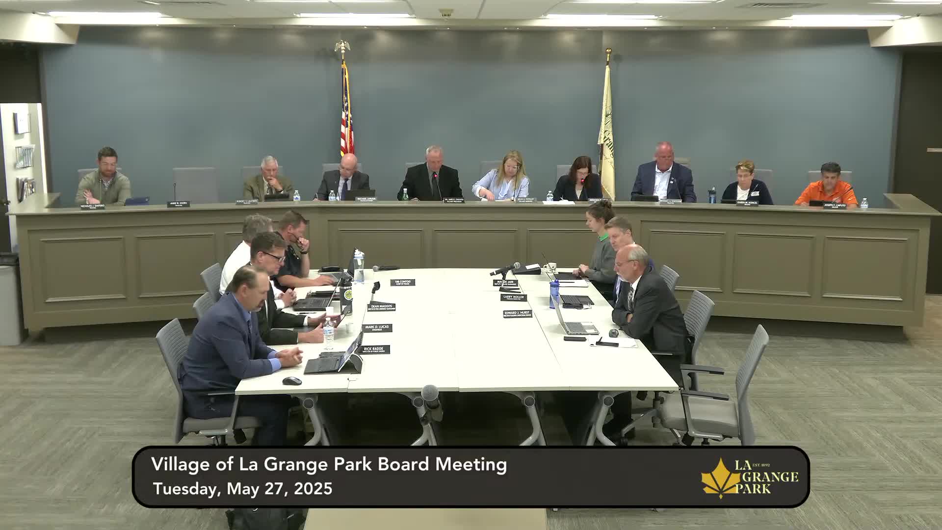 LaGrange Park Village Board approves special water rate for Memorial Park splash pad