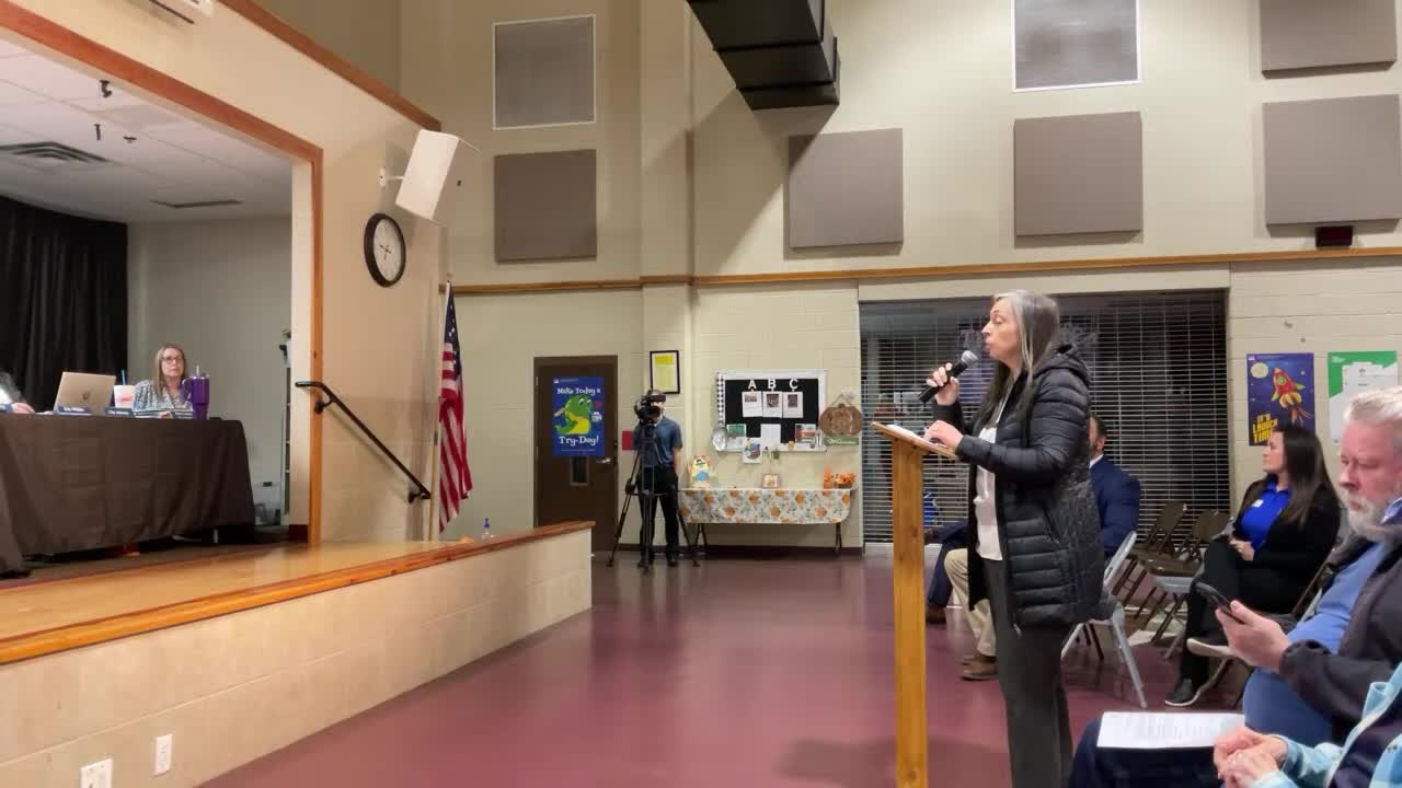 Residents voice concerns over industrial development traffic and health impacts in local meeting
