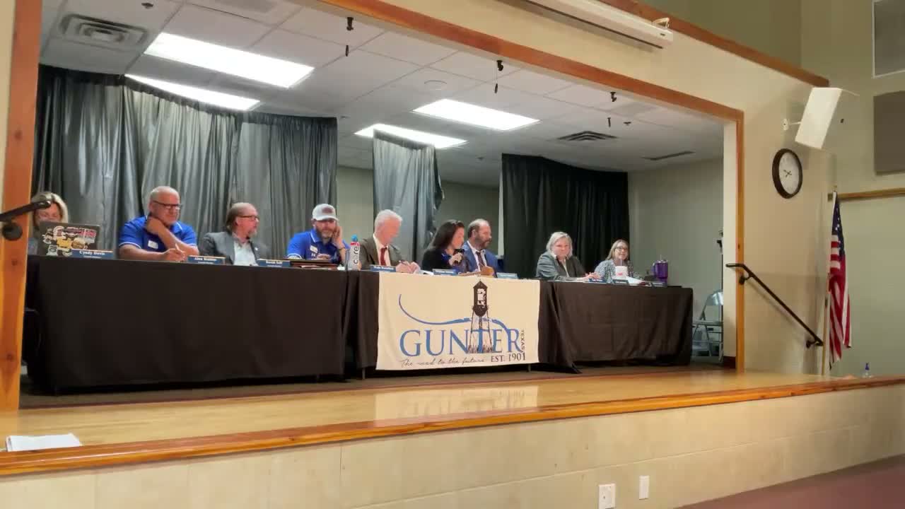 Gunter police chief reports sharp rises in calls, citations and rolls out new badge design