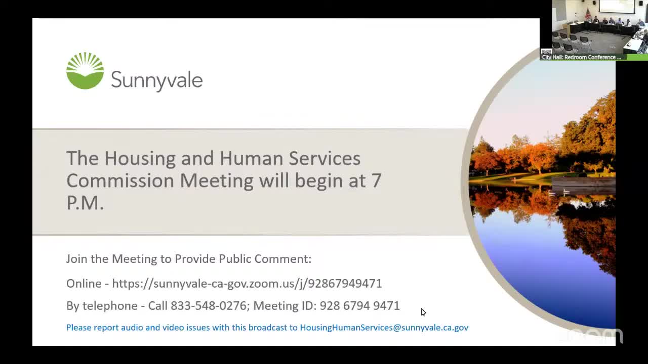 Sunnyvale Housing Commission discusses below market rate plan for Saratoga Road development
