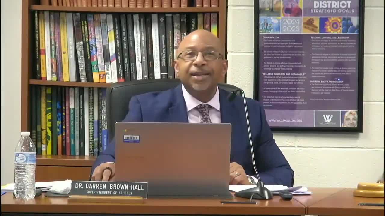 Williamsville Central School District approves $242M budget and new student board members