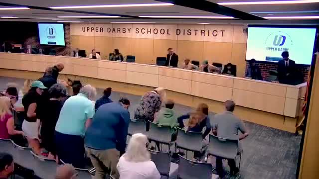 Upper Darby School Board introduces student representatives Tasneem Yasmin and Timothy Bijou
