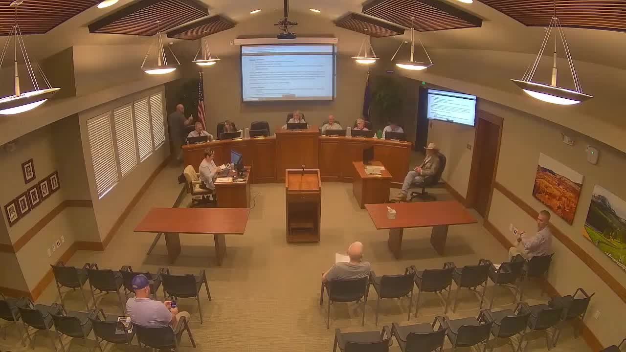 Parowan City Council discusses Prime West annexation and recognizes Callie Bassett's service