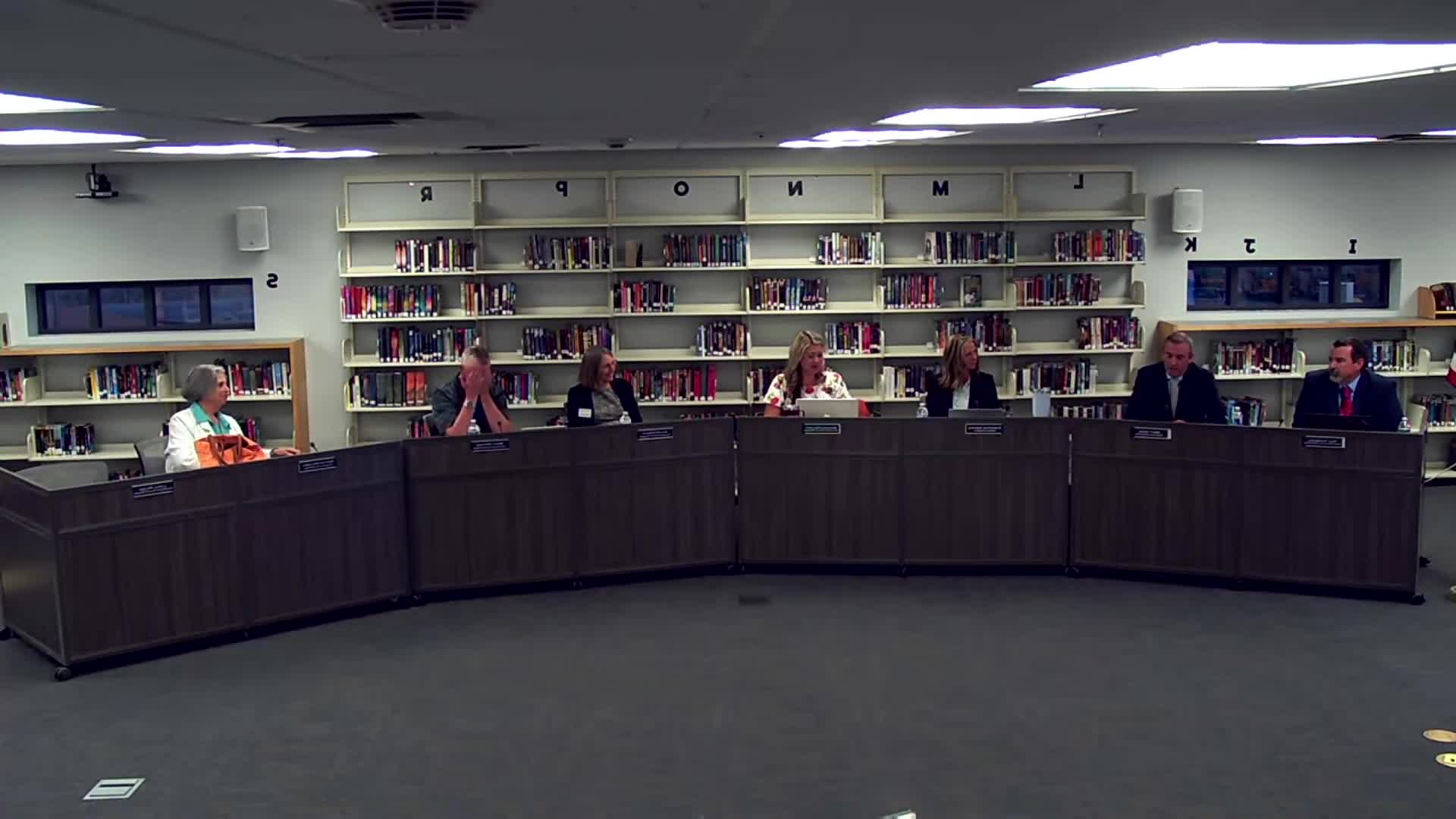 Board welcomes new leadership following heartfelt community address