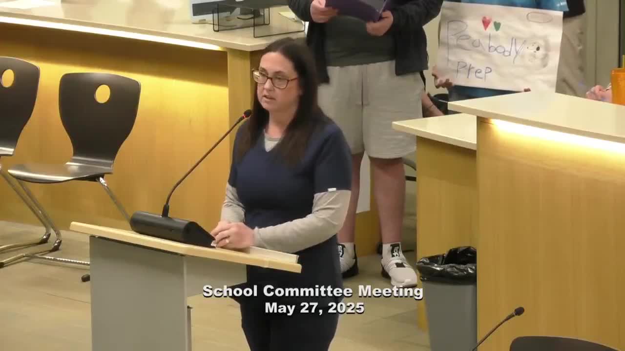 Peabody residents advocate against school budget cuts at community meeting