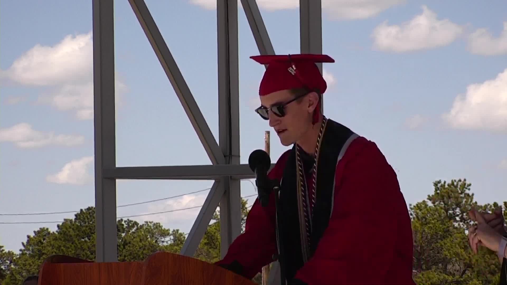 Graduation speaker urges class of 2025 to embrace mentorship and personal growth