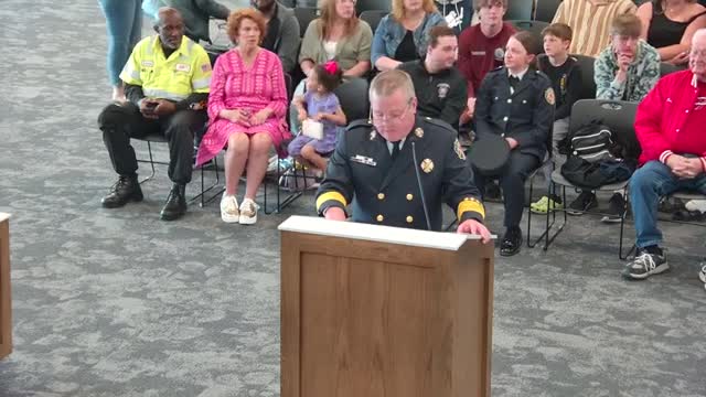 Bridget Nagle earns paramedic certification pinning from Redding Fire Department