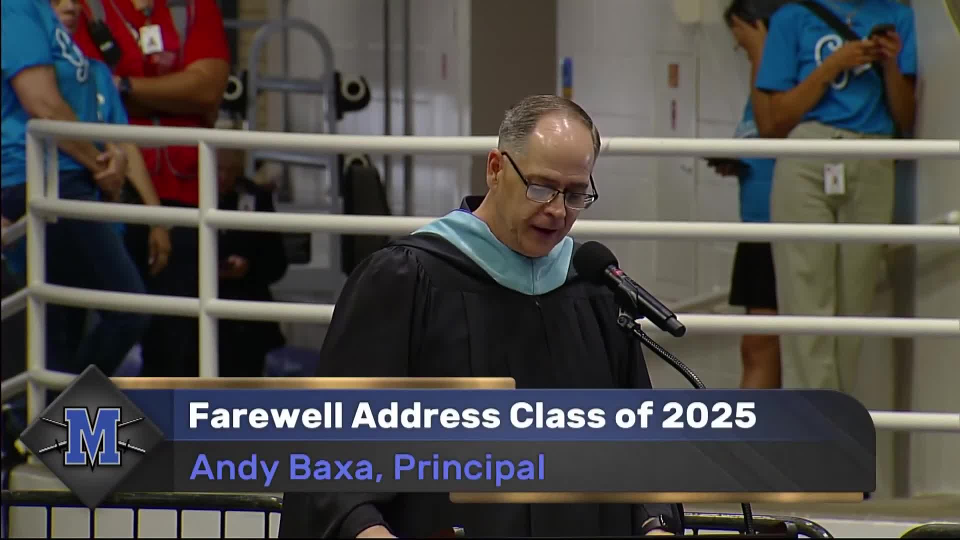 Graduation ceremony honors top 10% seniors and National Merit Scholars