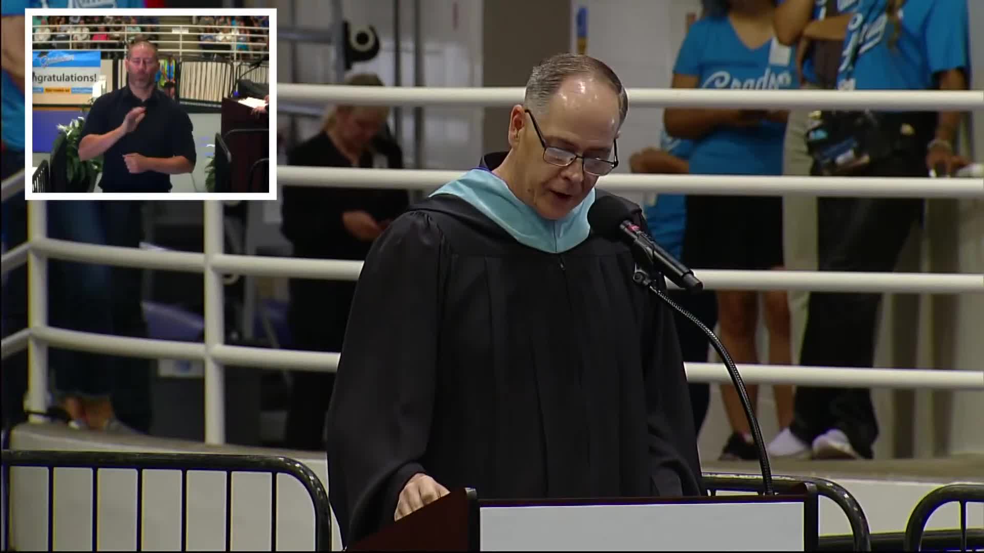 Salutatorian Tegan Rutherford reflects on high school experience at McCallum graduation