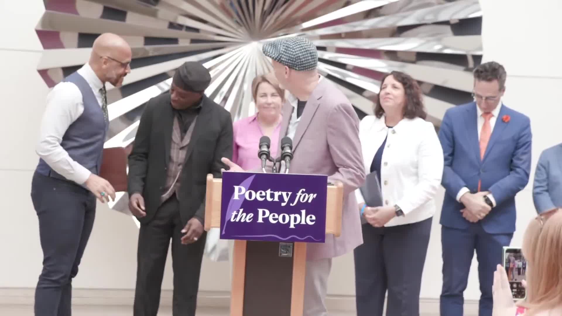 Massachusetts Poetry Festival kicks off with Reggie as honored poet in residence