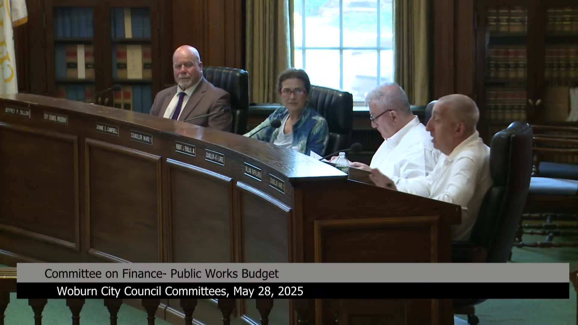 Councilor Campbell praises Eversource's completed project at Lake and Arlington Road