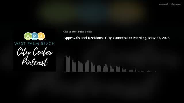 West Palm Beach commission creates mobility-fee district, establishes fund account