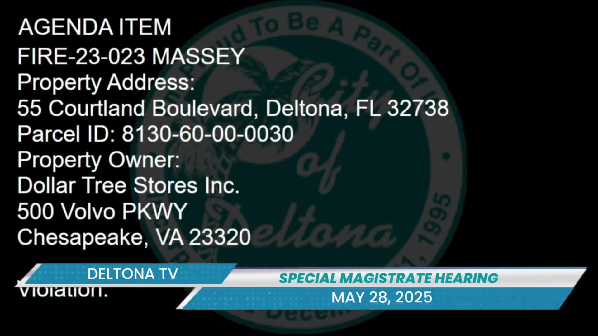 Magistrate recommends reducing Dollar Tree fine to $1,180 after long delay in final inspection for alarm communicator