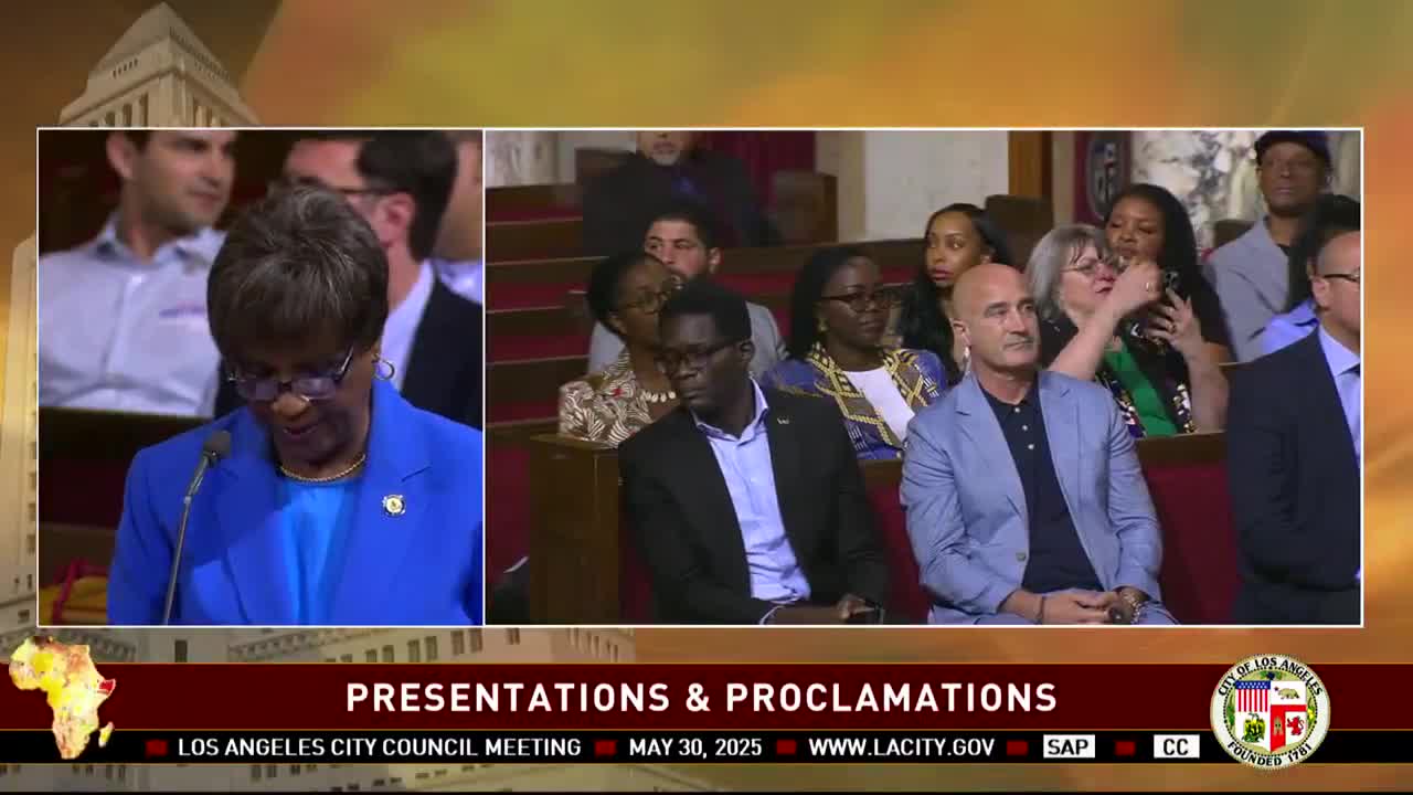 Council recognizes organizers of Canoga Park Memorial Day parade, cites local tradition and veteran remembrance