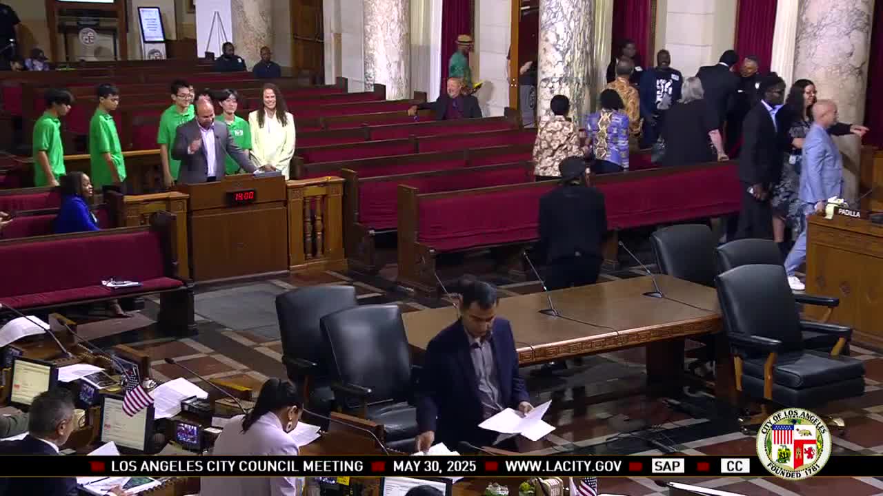 North Hollywood High honored for national Science Bowl performance; DWP recognized as longtime sponsor