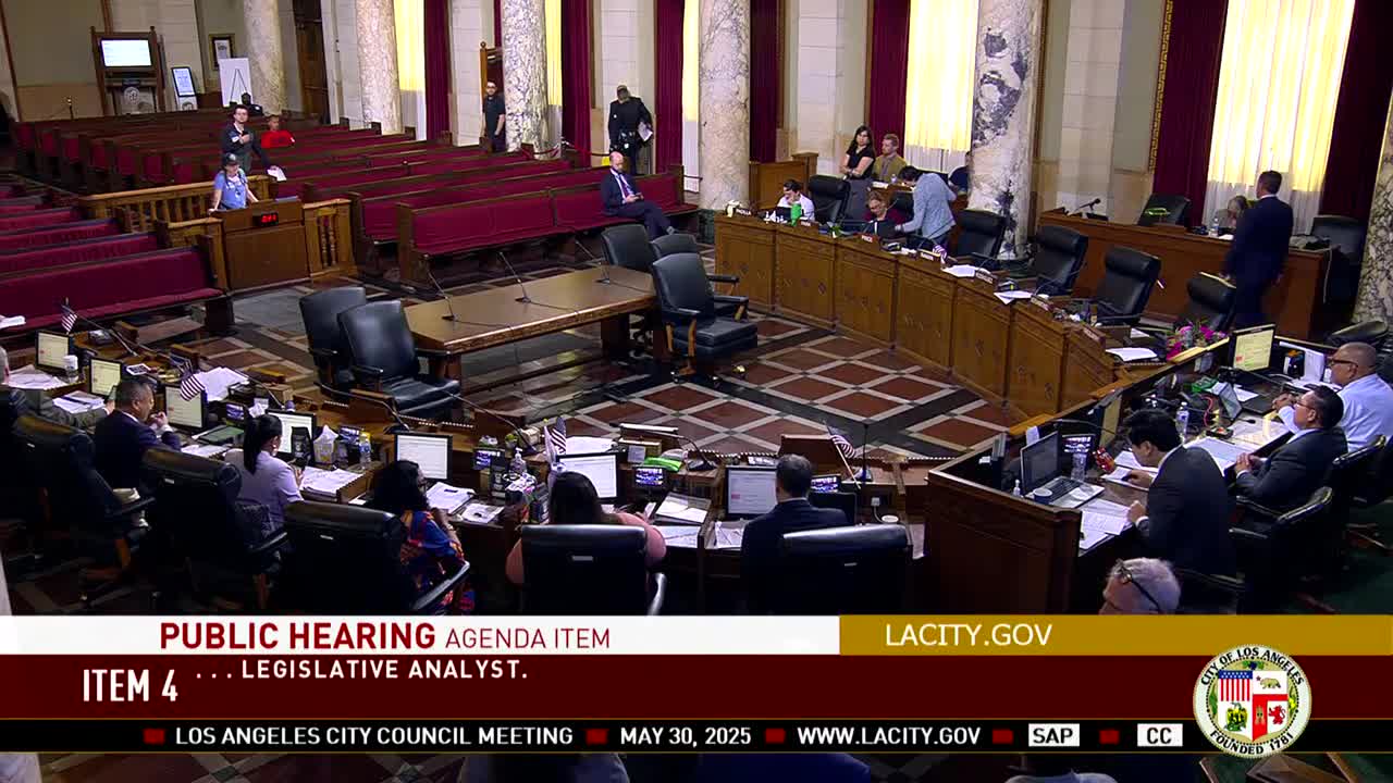 Citizens criticize Los Angeles council for lack of responsiveness during public comments