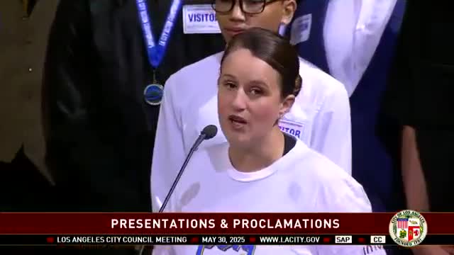 City Council honors youth teams and relief group, marks Africa Day; approves FY2025–26 budget as amended