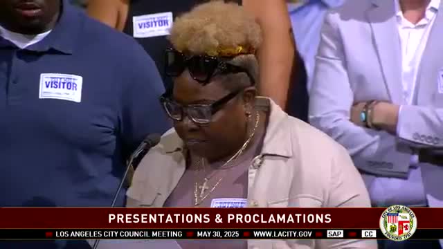 Los Angeles leaders celebrate The Change Reaction's support for fire victims
