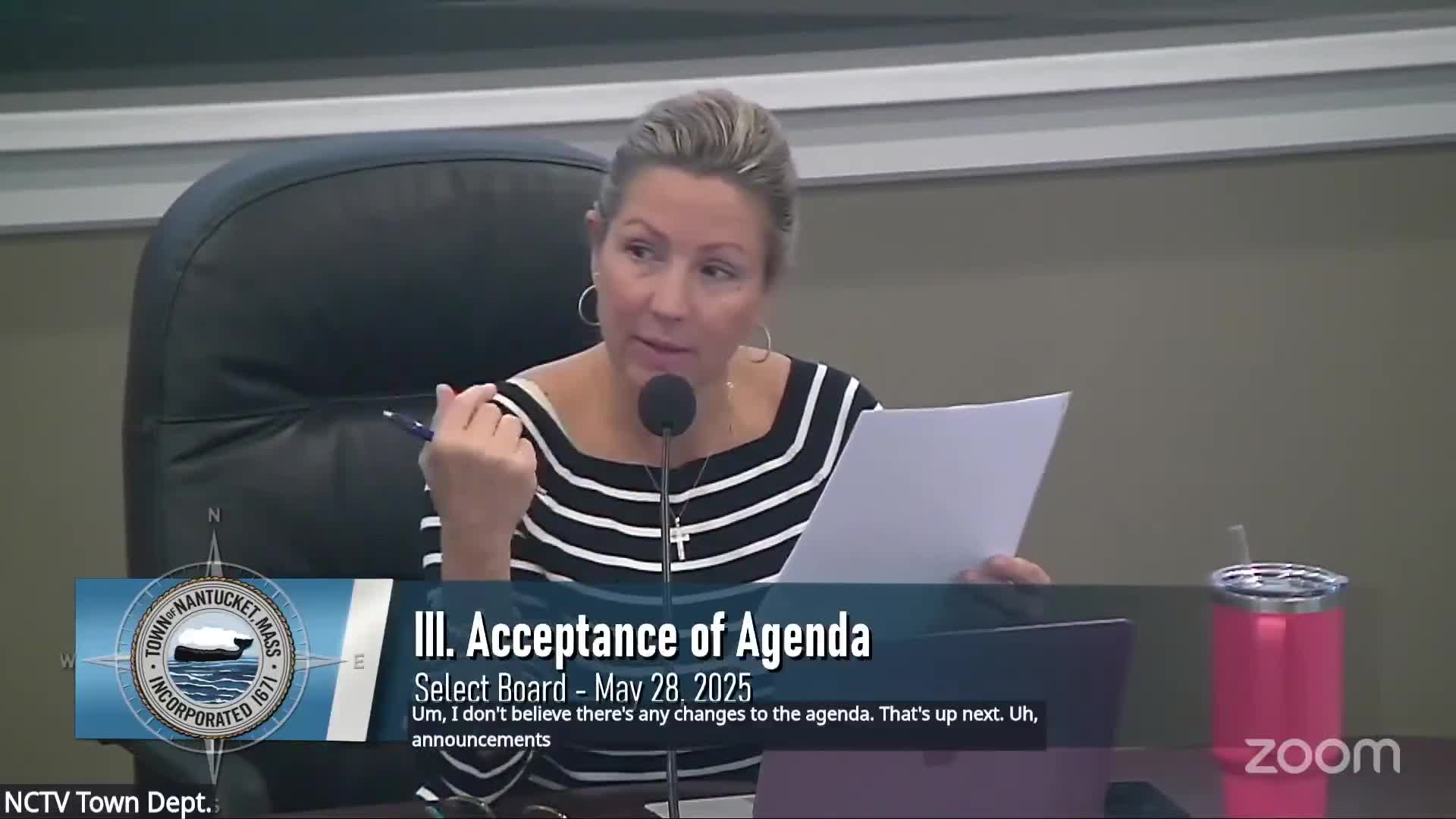 Select Board lists committee openings, makes several committees inactive and defers parking decision